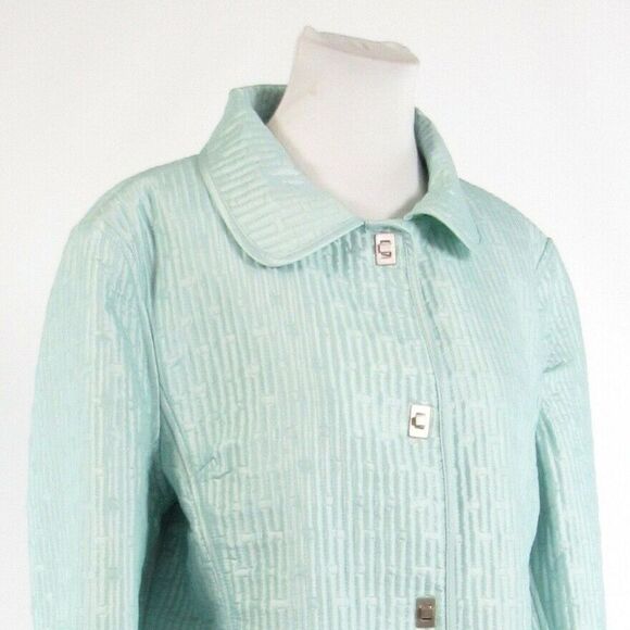 Perry Ellis Portfolio green jacket XL - Picture 4 of 8